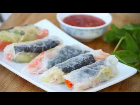 Thai Fresh Spring Rolls Recipe (Rice Paper Rolls) – Hungry in Thailand