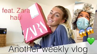 A week in my life VLOG | ft Zara haul &amp; new hair wooo