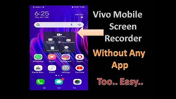 vivo screen recorder || How To Record The screen in Vivo With Audio Without Third Party Apps || vivo