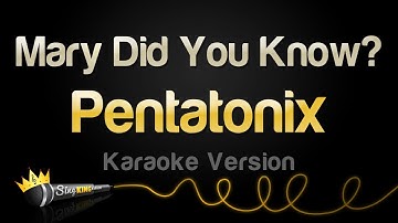 Thumbnail of Pentatonix - Mary Did You Know? (Karaoke Version)