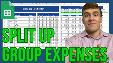 Group Expense Tracker | Google Sheets Template