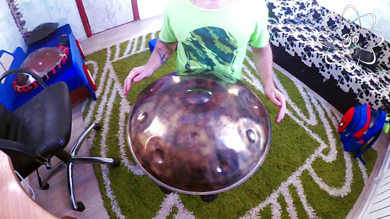 D Kurd 9+1 handpan Atom harmonics