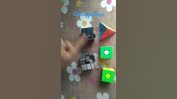 Donut pattern in mirror cube challenge #trending #viral #shorts #tiktoktune