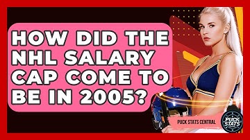 How Did The NHL Salary Cap Come To Be In 2005? - Puck Stats Central