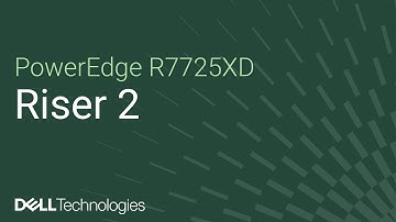 How to replace riser 2 on a PowerEdge R7725XD