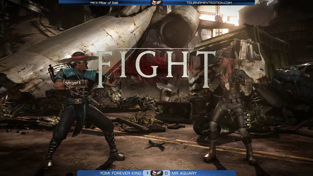 games people play MKX @ Pillar of Salt - Yomi ForeverKing (Kung Lao) vs Mr Aquary (Sonya Blade)[720P60FPS]