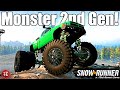 SnowRunner: THE MONSTER 2ND GEN DUALLY! (Console Friendly)