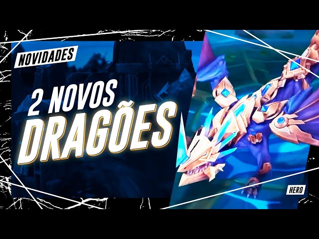 LoL terá novos Dragões Hextec e Quimtec na pré-temporada de 2022