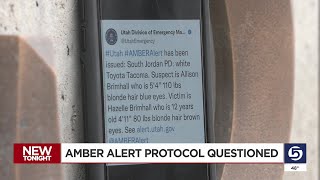 Utah lawmaker to review Amber Alert policies