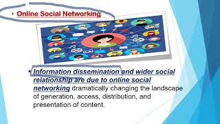 Module 8 Opportunities, Challenges and Power of Media and Information