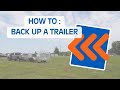 How to Back Up a Trailer
