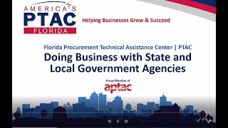 Doing Business with State and Local Government Agencies