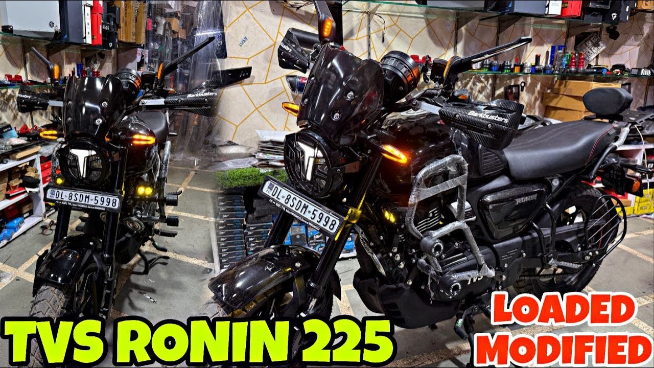 TVS RONIN 225 ko kardia Full Loaded Modified 😮 | Itni sundar pehle nahi dekhi 😍 | Fog light |