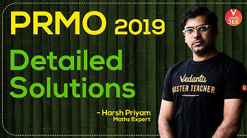 PRMO 2019 Question Paper Analysis with Detailed Solutions - Lecture 2 | Expected Cutoff | Vedantu