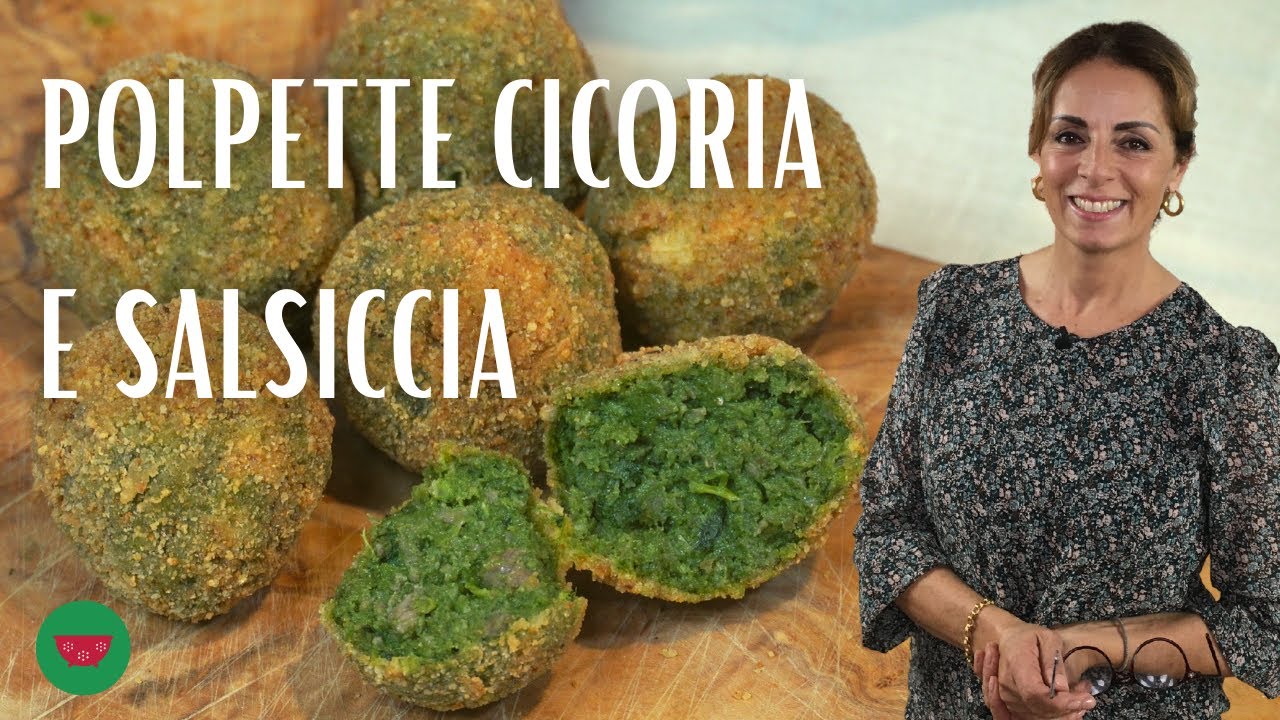 Фрикадельки из цикория и шпината