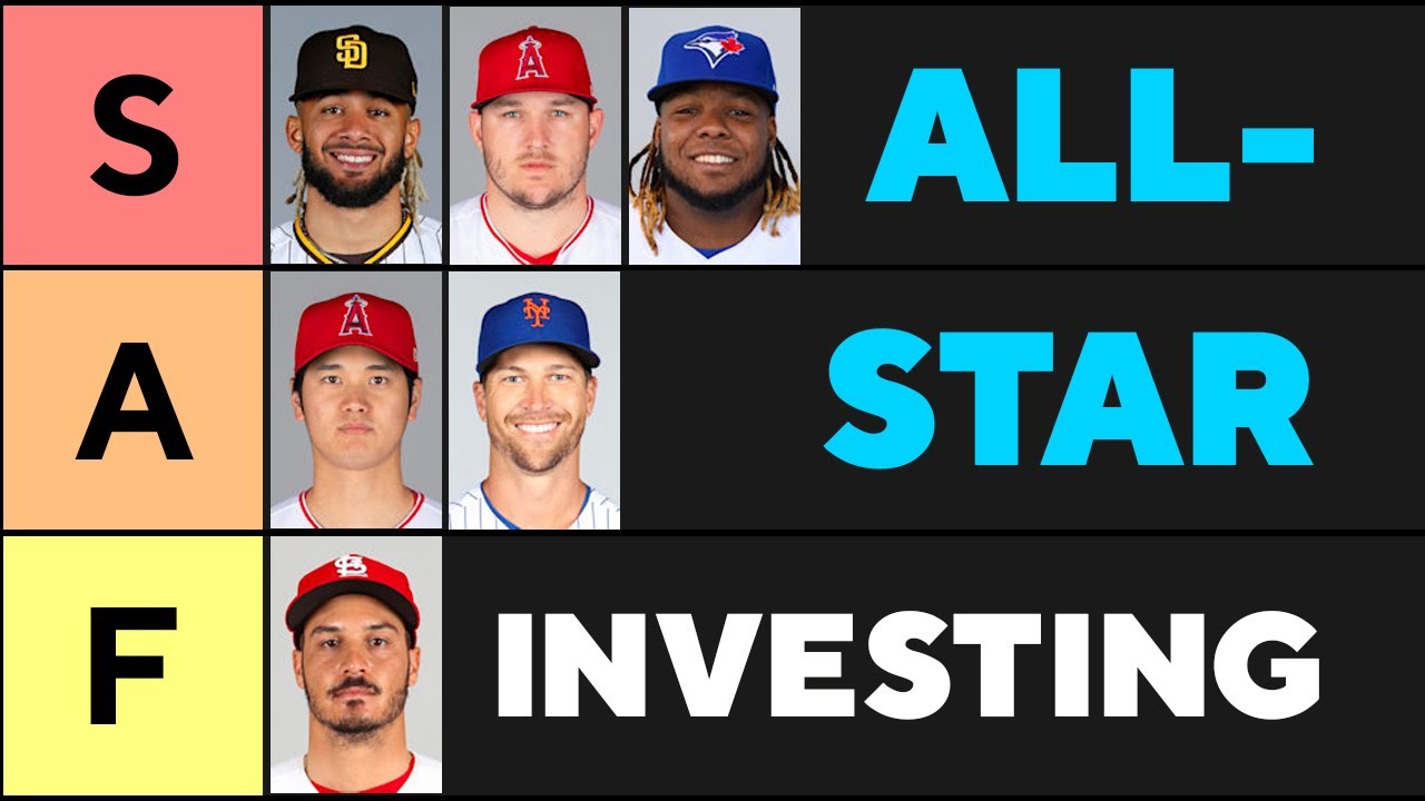 All Star Tier List— Ranking The Collectability Of The MLB All Stars