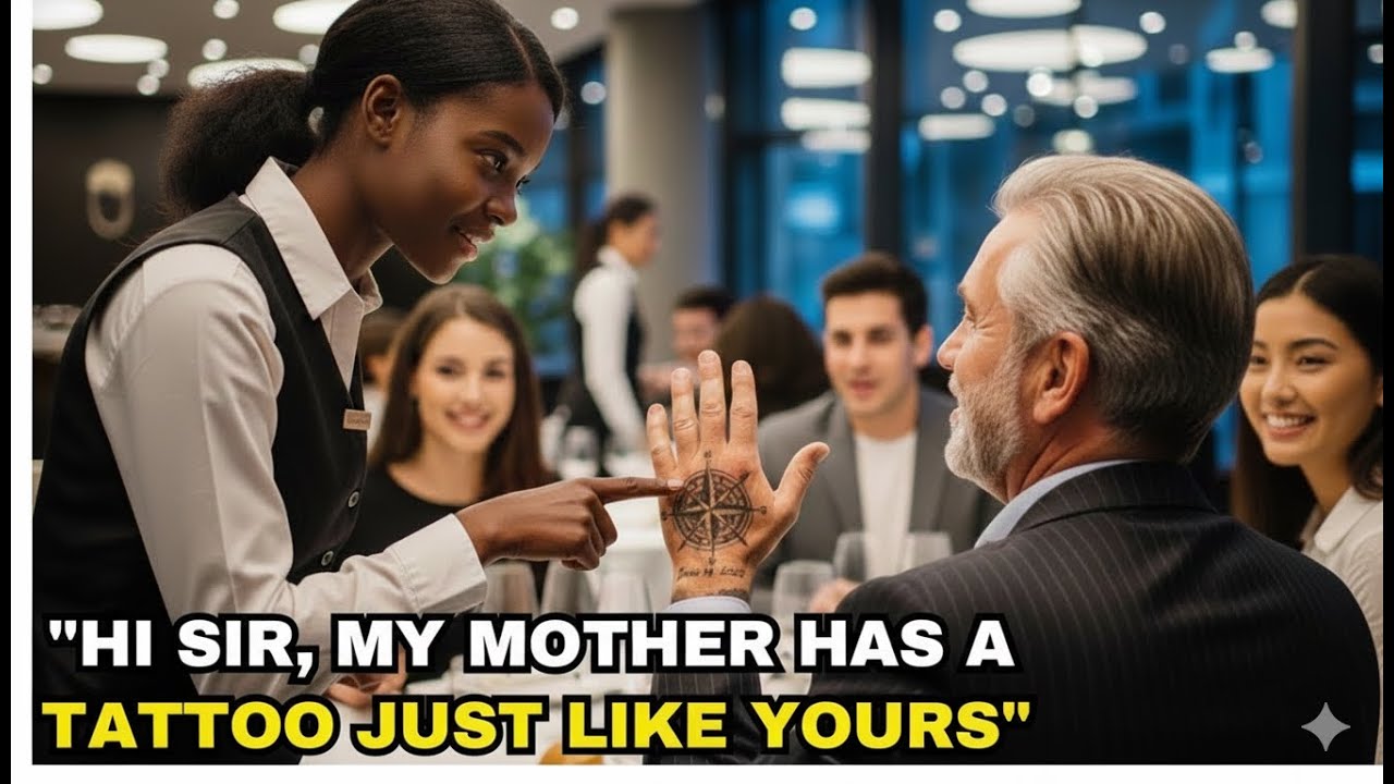A Waitress Says to the Billionaire, Hi Sir, My Mother Has a Tattoo Just Like Yours —What Happened.