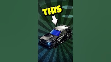 Black Car in Rocket League? 🤔