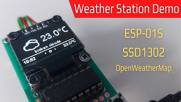 ESP-01S Weather Station Demo