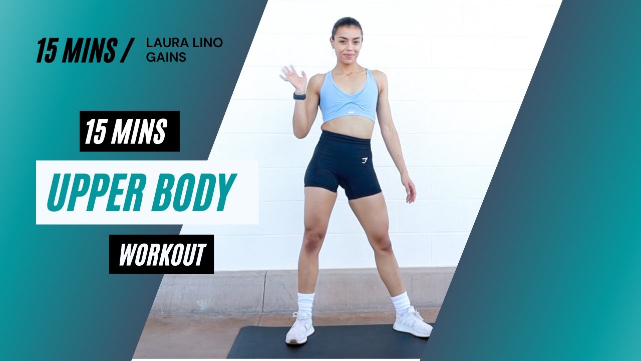 15 MIN FULL UPPER BODY Workout - No Equipment, No Repeat, Home Workout ...