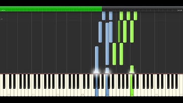 A Time To Rest (Bonus Track) - Chrono Trigger OST - Synthesia Tutorial