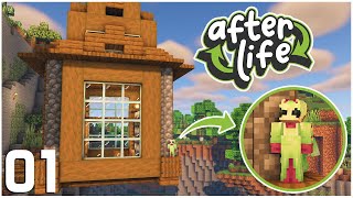 Afterlife SMP  Ep.1  I'm only ONE BLOCK Tall!