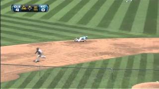2011/09/04 Getz's diving play