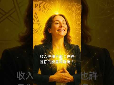 💰收入停滯不前？也許是你的能量場混濁！財運和收入不只是努力問題，也可能和你的能量場有關，還有脈輪系統
