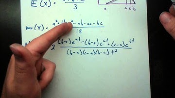 The Triangular Distribution