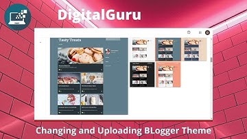 How to change Theme and upload template in Blogger #blogger   #Blogspot #bloggertemplate part 2