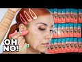 JUVIAS PLACE NEW* STICK FOUNDATION SWATCHING ALL SHADES + 2 DAY WEAR TEST | Sahony Bourdier