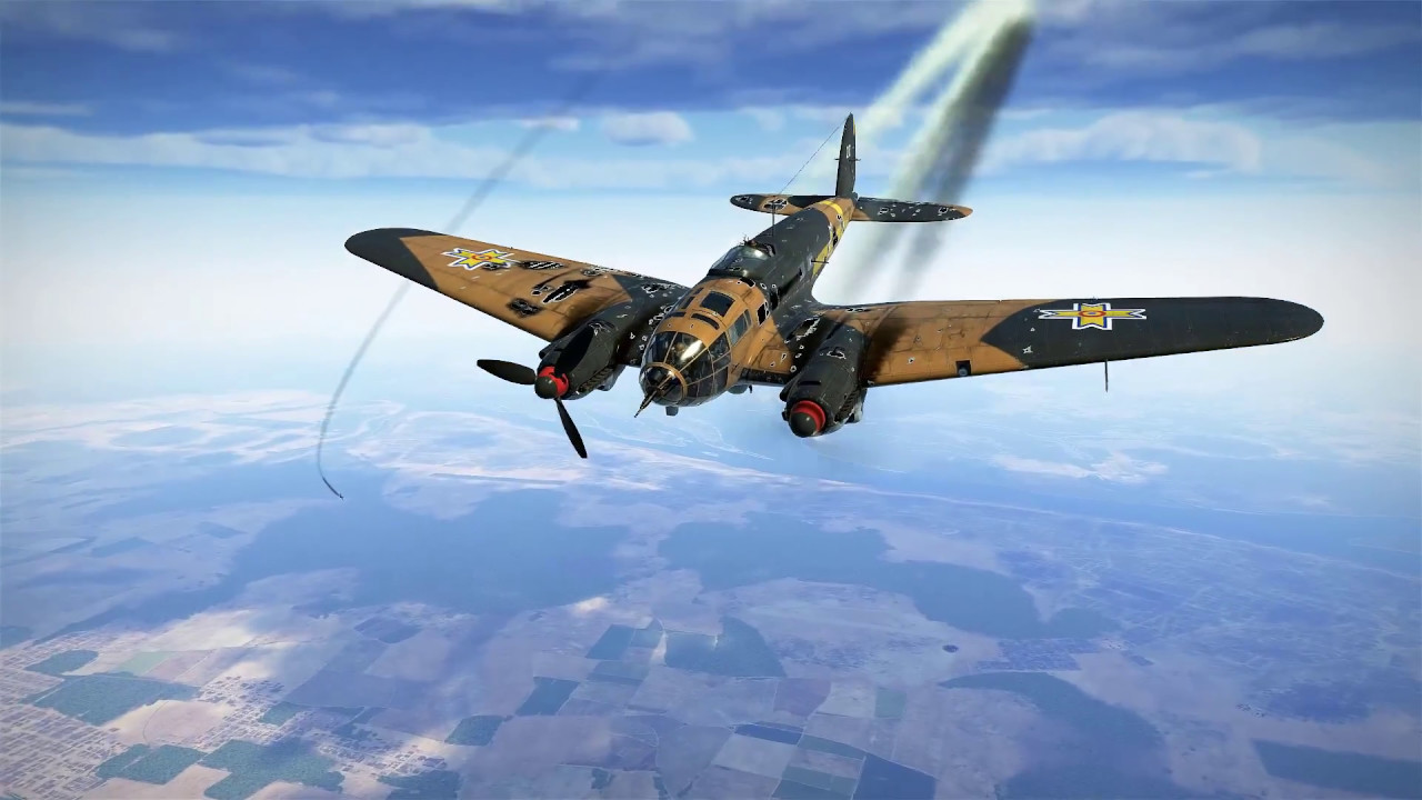 He-111 and Escort (IL-2 BoS Multiplayer) -