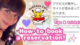 How to (hopefully) book #Pokemon Café Reservations! ✈️🇯🇵