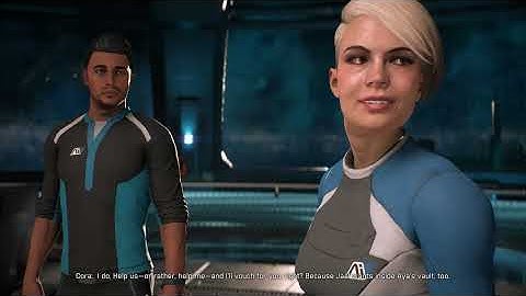Mass Effect Andromeda - Jaal Ama Darav & Male Ryder Romance, All Scenes & Dialogues