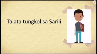 Talata Tungkol sa Sarili
