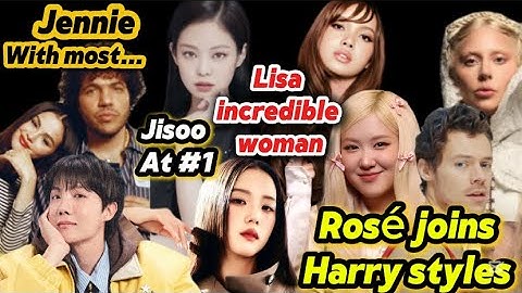 Blackpink expanding their record of……| Like Jennie | Lisa Alter Ego | Rosé APT | Jisoo earthquake
