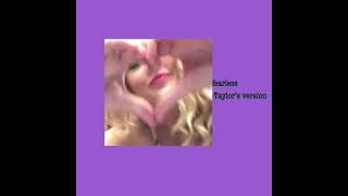 Fearless Sped Up Taylors Version Taylor Swift