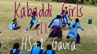 Kabaddi Practice for District Level Kabaddi Tournament... HS+2 Gaura (Model School)