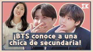 [#YouQuizontheBlock] ¡ #BTS conoce a una chica de secundaria! | #EntretenimientoKoreano