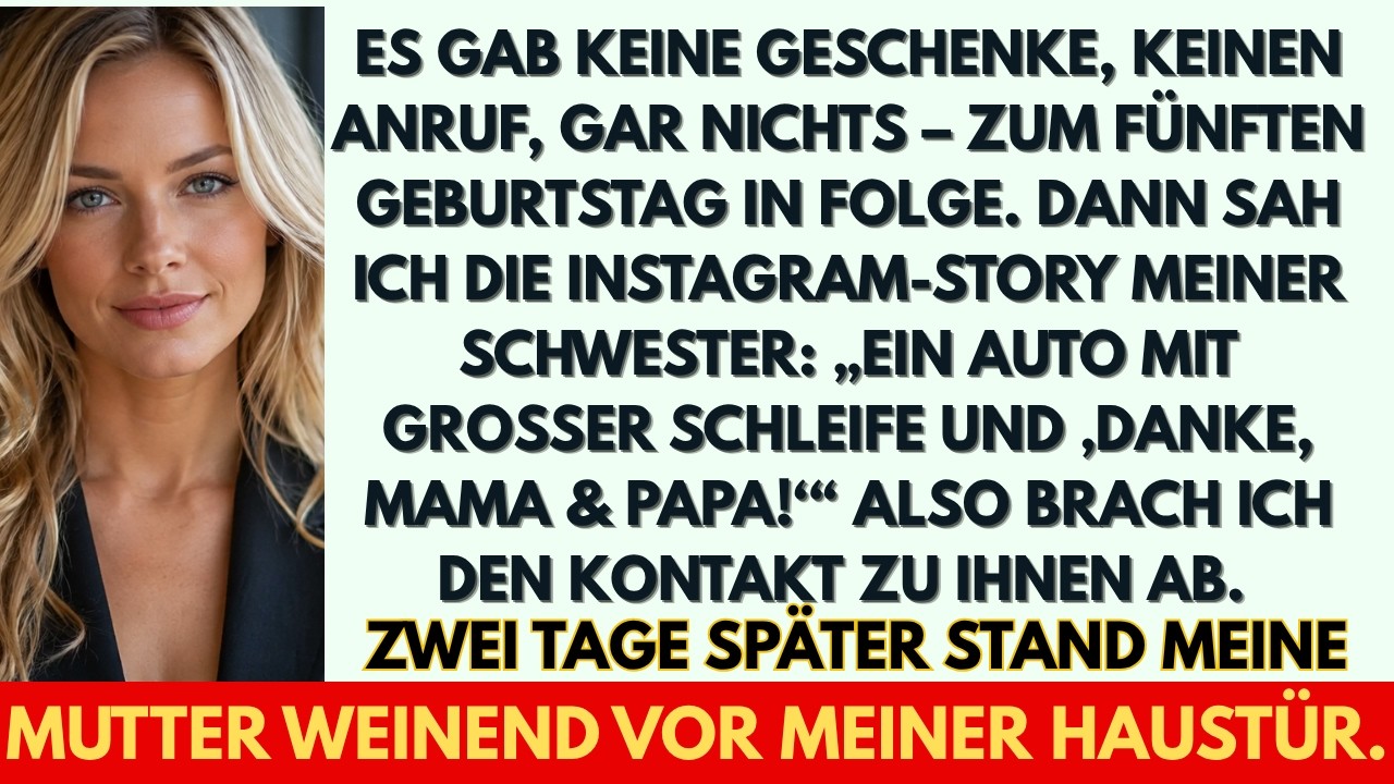 „Mira“, sagte sie nur, und in diesem Moment wusste ich, dass fünf Jahre Schweigen nicht mit einer einzigen Frage enden würden. Meine Mutter stand zwei Tage nach meinem Kontaktabbruch weinend vor...