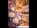 Best Nikah Stage Decoration Karachi 2026 | Purple White Theme | Red Rose Event 786