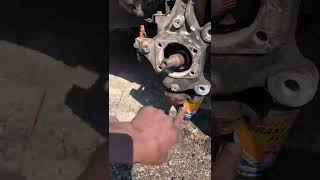 2008 dodge caravan front wheel hub replacement