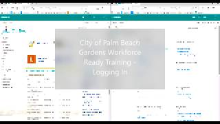 Workforce Ready Training Video 1 - Logging In