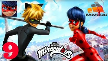 Miraculous Ladybug & Cat Noir - The Official Game -  Gameplay Part 9 - Levels 55-60 (iOS, Android)
