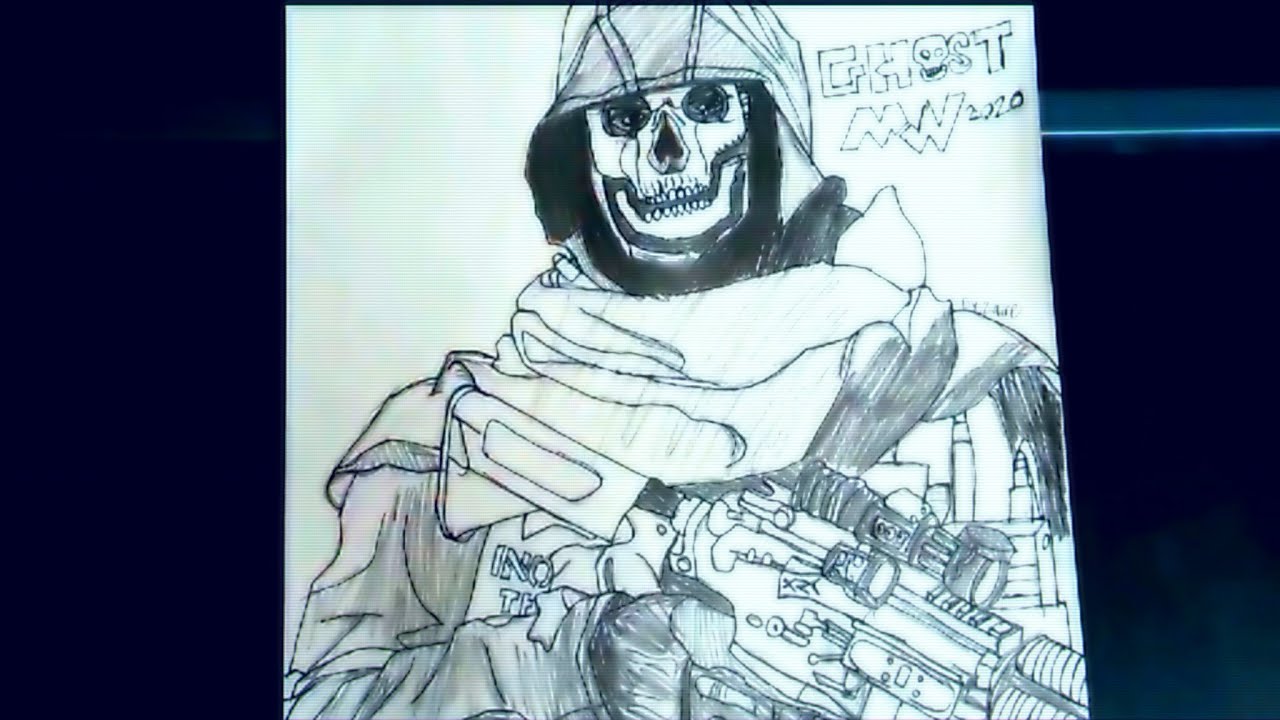 Respondendo a @orealista._ 🗿🍷👑😳💀 #ghost #callofduty #mw2 #draw #d