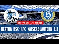 Hertha bsc  1fc kaiserslautern 13  spielanalyse  dfbpokal