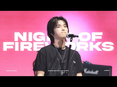 251121 불꽃놀이의 밤 정수 직캠  Xdinary Heroes Jungsu focus * Beautiful Mind World Tour FINALE in Seoul Day1