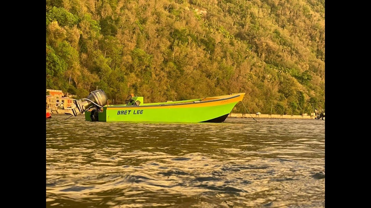 Sunset at Bubble Beach Spa in Dominica YouTube