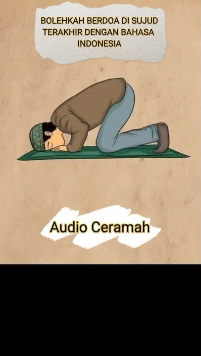 BOLEHKAH BERDOA DI SUJUD TERAKHIR DENGAN BAHASA INDONESIA ? Ustadz Abdul Somad #shorts
