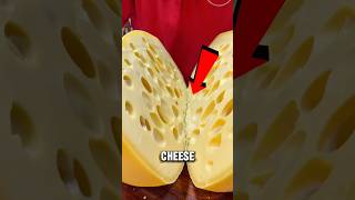 The Secret Behind the Holes in Swiss Cheese #cheese #unitedstates